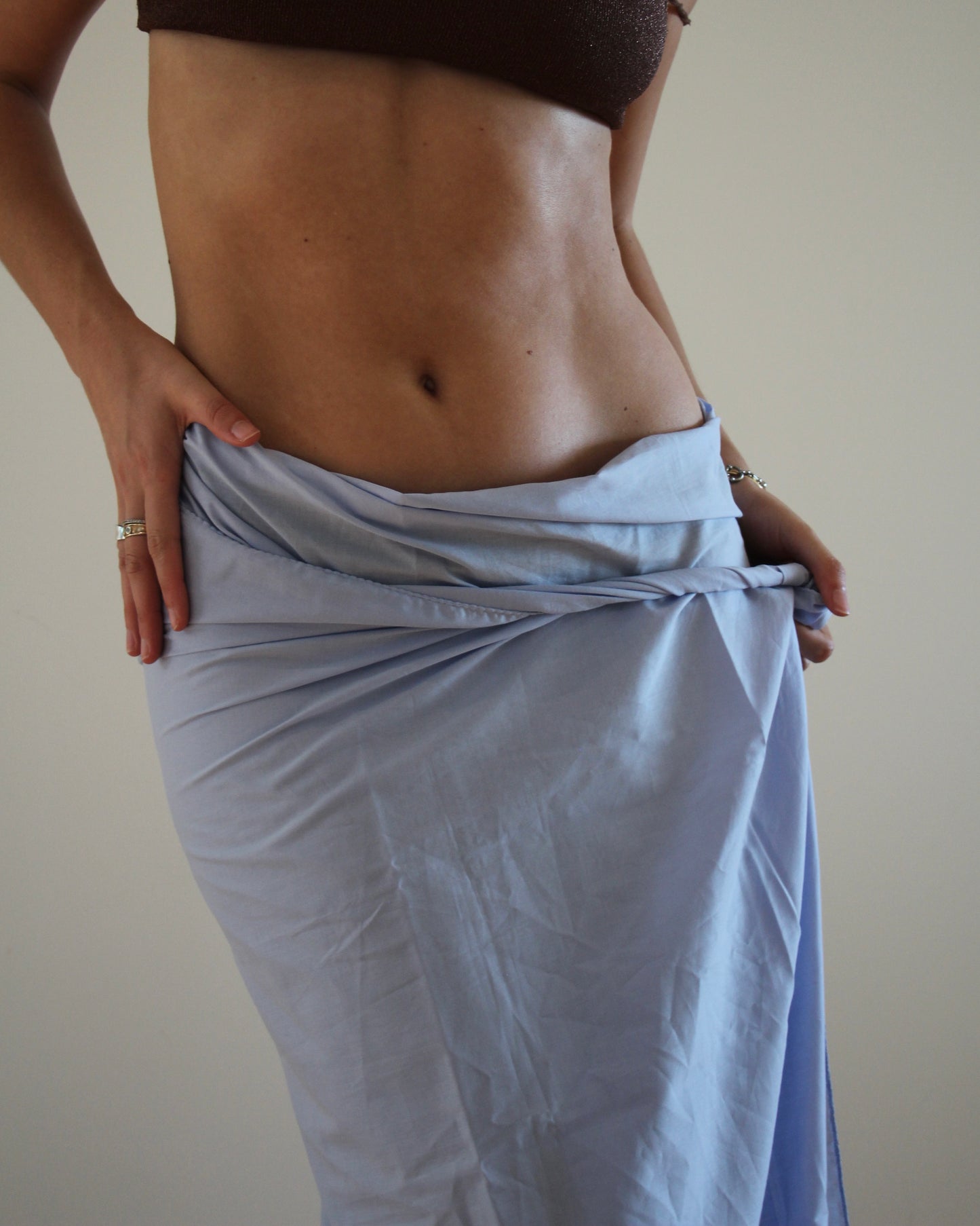 Cotton Sarong - Hydrangea